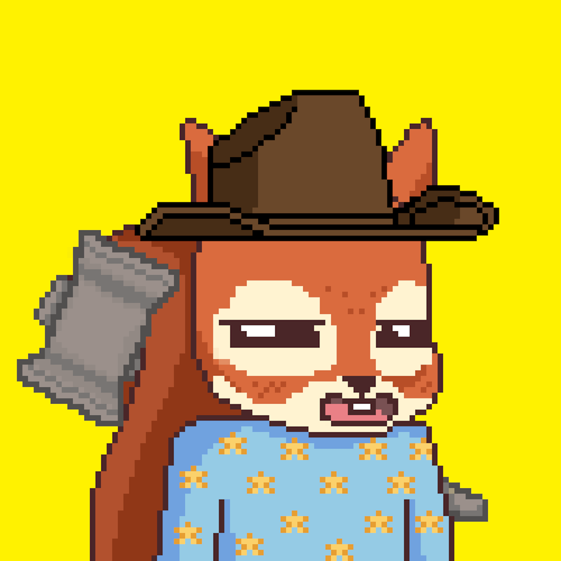 Pixel Squirrels #2666